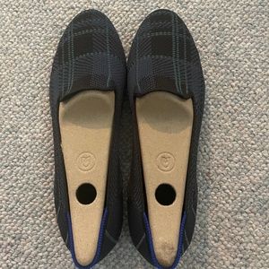 Rothy’s Pine Plaid Loafers